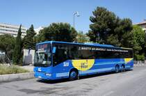 Frankreich / Région Provence-Alpes-Côte d'Azur / Bus Marseille: Irisbus Arway von Cartreize (Conseil Départemental des Bouches-du-Rhône), aufgenommen im April 2017 am Bahnhof Marseille Saint-Charles in Marseille.