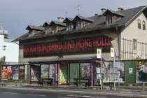 Haltestelle Telfs Anton-Auer-Stra�e. Aufgenommen 9.7.2017.