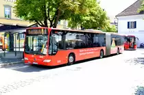 Mercedes Citaro Linien-Linienbus in Überlingen am 12.06.2017.