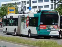 Volvo 7700 vom Verkehrsbetrieb Potsdam in Potsdam am 07.06.2016