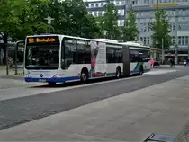 Mercedes-Benz O 530 II (Citaro Facelift) auf der Linie 541 nach Bissingheim an der Haltestelle Volkspark.(13.7.2017)