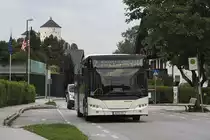 Neoplan Centroliner Evolution als Stadtbus Kufstein Linie 2 der Stadtwerke Kufstein (KU-5YYI) bei der Haltestelle Kufstein Glash�tte. Aufgenommen 10.7.2017.