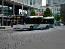 Solaris Urbino auf der Linie 527 nach Ischeland an der Haltestelle Sparkassenkarree/Stadtmitte.(13.7.2017)
