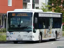 Mercedes Citaro I der Beelitzer Verkehrs- und Servicegesellschaft mbH in Potsdam am 07.06.2016