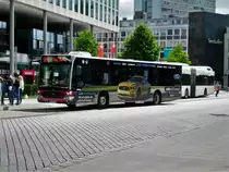 Mercedes-Benz O 530 II (Citaro Facelift) auf der Linie 524 nach Fley Mitte an der Haltestelle Sparkassenkarree/Stadtmitte.(13.7.2017)
