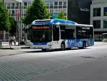 MAN Niederflurbus 3. Generation (Lions City) auf der Linie 519 nach Herdecke Nacken an der Haltestelle Sparkassenkarree/Stadtmitte.(13.7.2017)
