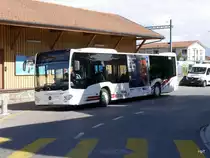 Rottal Auto AG / EUROBUS - Mercedes Citaro Nr.37  LU 240462 in Kerzers als Bahnersatz für die BLS Zwischen Kerzers und Bern Brünnen am 15.07.2017