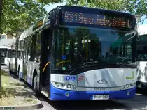 Solaris Urbino 18 der Beelitzer Verkehrs- und Servicegesellschaft mbH in Potsdam am 07.06.2016