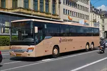 . EW 1316, Setra S 419 UL von Voyages Emil Weber, aufgenommen am 14.07.2017 in der Stadt Luxemburg.