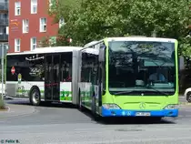 Mercedes Citaro II der Verkehrsgesellschaft Belzig mbH in Potsdam am 07.06.2016