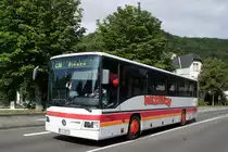 Bus Bingen am Rhein: Mercedes-Benz Integro vom Omnibusbetrieb Westrich Reisen GmbH, aufgenommen im Juli 2017 im Stadtgebiet von Bingen am Rhein.