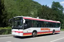 Bus Bad Kreuznach: Mercedes-Benz Conecto vom Omnibusbetrieb Westrich Reisen GmbH, aufgenommen im Juli 2017 im Stadtgebiet von Bad Kreuznach.