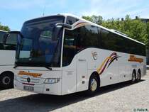 Mercedes Tourismo von Strohmenger aus Deutschland in Potsdam am 07.06.2016