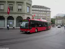 Bernmobil Nr. 862 (Mercedes Citaro Facelift O530G CNG) am 18.7.2017 beim Bhf. Bern
