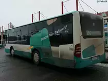 Mercedes Citaro II K der Neubrandenburger Verkehrsbetriebe in Neubrandenburg am 21.01.2017