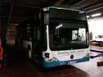 Mercedes Citaro II der Neubrandenburger Verkehrsbetriebe in Neubrandenburg am 19.09.2016