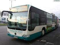 Mercedes Citaro II der Neubrandenburger Verkehrsbetriebe in Neubrandenburg am 19.09.2016