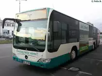 Mercedes Citaro II der Neubrandenburger Verkehrsbetriebe in Neubrandenburg am 19.09.2016