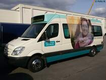 Mercedes Sprinter der Neubrandenburger Verkehrsbetriebe in Neubrandenburg am 19.09.2016