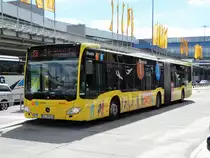 Müller Reisen Mercedes Benz Citaro 2 G Terminal Shuttle am 29.07.17 in Frankfurt Flughafen Terminal 1