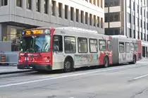 New Flyer Bus D 60 LFR mit der Nummer 6550, auf der Linie 293 unterwegs in Ottawa. Die Aufnahme stammt vom 18.07.2017.