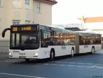 MAN Lion's City von Regionalbus Rostock in Güstrow am 14.12.2016