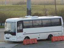 Ikarus EAG E13.55 ohne Kennzeichen in Mukran am 27.11.2014