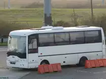 Ikarus EAG E13.55 ohne Kennzeichen in Mukran am 27.11.2014