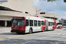 New Flyer Bus D 60 LFR mit der Nummer 6655, auf der Linie 61 unterwegs in Ottawa. Die Aufnahme stammt vom 17.07.2017.