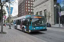 Nova Bus 0706 der STO Société de transport de l`Outaouais fährt am 17.07.2017 in Ottawa.