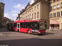 Bernmobil Nr. 855 (Mercedes Citaro Facelift O530G CNG) am 18.7.2017 beim Zytglogge als Tramersatz auf der Linie 7