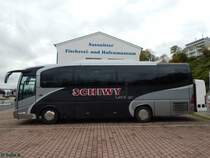 Mercedes Tourino von Schiwy aus Deutschland im Stadthafen Sassnitz am 22.10.2016