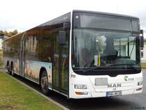 MAN Lion's City der VVR in Sasnitz am 22.10.2016