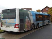 MAN Lion's City der VVR in Sasnitz am 22.10.2016