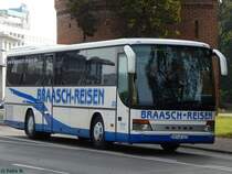 Setra 315 UL von Braasch Reisen aus Deutschland in Neubrandenburg am 14.10.2016