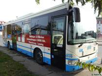 Irisbus Crossway der MVVG in Neubrandenburg am 14.10.2016