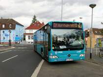 Autobus Sippel Mercedes Benz Citaro 1 Facelift G am 20.08.17 in Frankfurt Enkheim als SEV auf der Linie U4
