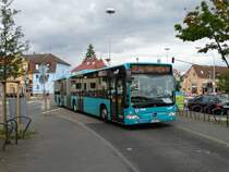 Autobus Sippel Mercedes Benz Citaro 1 Facelift G am 20.08.17 in Frankfurt Enkheim als SEV auf der Linie U4
