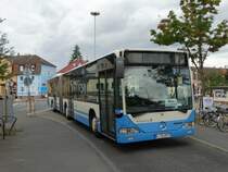 Transdev Rhein Main Mercedes Benz Citaro 1 G am 20.08.17 in Frankfurt Enkheim als SEV auf der Linie U4