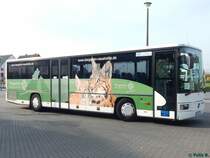 Mercedes Integro von Becker-Strelitz-Reisen aus Deutschland in Neubrandenburg am 14.10.2016