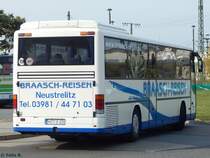 Setra 315 UL von Braasch Reisen aus Deutschland in Neubrandenburg am 14.10.2016