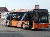 MAN Lion's City der PVM Waren in Neubrandenburg am 14.10.2016