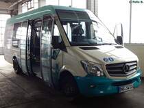 Mercedes Sprinter der Neubrandenburger Verkehrsbetriebe in Neubrandenburg am 14.10.2016