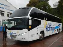 Neoplan Cityliner von Bohr aus Deutschland im Stadthafen Sassnitz am 09.10.2016