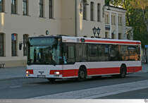 MAN Niederflurbus 2. Generation der  Miejski Zakład Komunikacji Sp. z o.o.  Wagen 51, aufgenommen am 2. Juni 2017 in Piotrkow Trybunalski / Polen.