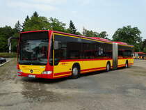 HSB Mercedes Benz Citaro 1 Facelift G Wagen 94 am 26.08.17 beim Tag der offenen Tür der Hanauer Straßenbahn