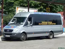 Mercedes Sprinter von Jomsborg aus Polen in Stettin am 26.07.2016