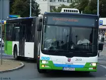 MAN Lion's City (ex Göteborg) der SPAD in Stettin am 26.07.2016