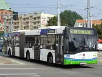 Solaris Urbino 18 der SPAD in Stettin am 26.07.2016