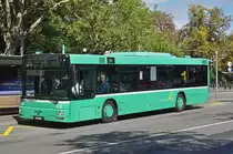 MAN Bus 828, auf der Linie 34, bedient die Haltestelle Schützenhaus. Die Aufnahme stammt vom 10.09.2017.